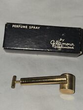 Vintage Mini Bug Sprayer Perfume Atomizer Solid Brass with Original Box picture