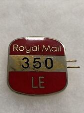 Royal Mail Postman Cap Badge Vintage 1970's Post Office LE picture