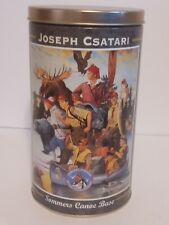 Joseph Csatari Sommers Canoe Base  (National High Adventure Base)  Tin Container picture