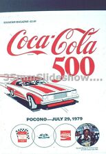 G227_194 35mm Slide of a NASCAR Poster for the 1979 Coco Cola 500 picture