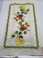 Tea Towel The Metropolitan Museum of Art Botanical Fruit with orig. tag picture