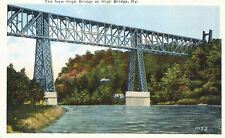 New High Bridge at High Bridge Kentucky circa 1915 Postcard picture