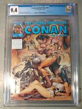 Savage Sword of Conan #193 | 1992 | CGC 9.4 WP | Earl Norem Damsel Monster Cover picture