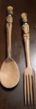 Set Of African Tribal Wooden Spoons picture