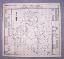 Vintage COOK, HAMMOND & KELL  Solihull Urban District Map - 49.5 x 53.5cm picture