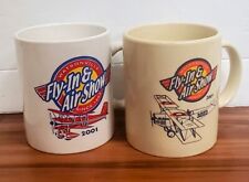 Watsonville California Air Show Fly-In Coffee Mugs Vintage Airplanes Biplanes picture