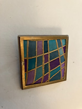 VINTAGE ESTATE  small abstract brooch scatter pin picture