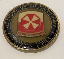 G4 Eighth United States Army Youngsan Korea Excellence Challenge Coin picture