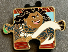 Disney Pins 2024 Character Connection Moana Puzzle Pin LE 650 Maui picture