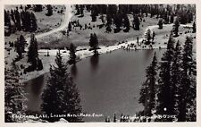 RPPC Emerald Lake Lassen Hwy Orick California Shasta Cty Photo Vtg Postcard W7 picture