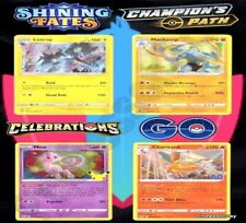 Pokémon GO 151 CROWN ZENITH CELEBRATIONS HOLO RARE SWORD & SHIELD PROMO Cards picture