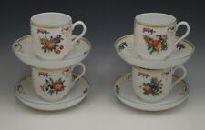  MOTTAHEDEH WILLIAMSBURG DUKE OF GLOUCESTER SET OF 4 CUPS AND SAUCERS NEW picture