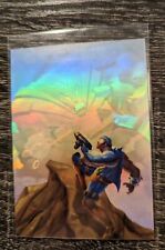 Fleer 1995 Flair Marvel Annual Holoblast Chase Card #4 CABLE VS NIMROD picture