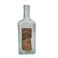 Dr. Pierce's Alternative Extract Glass Empty Bottle Buffalo, N.Y. w/ Label Rare picture