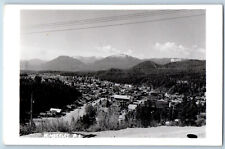 Kimberley British Columbia Canada Postcard General View c1940's RPPC Photo picture