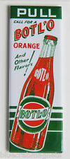 Botl'o Orange Soda FRIDGE MAGNET (1.5 x 4.5 inches) soda sign picture
