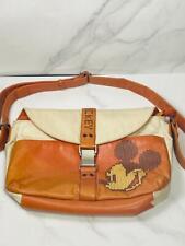 Vintage 1923 Trademark Disney Mickey Mouse Leather Shoulder Bag Rare picture