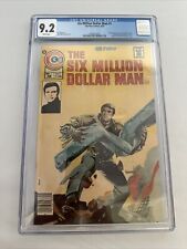 Six Million Dollar Man 1 TV 1st Comic Charlton 1976 Wahlberg Reboot FILM CGC 9.2 picture