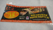 Vintage Halloween Horror Nights XI 2001 Eddie Promo Coupon Extremely Rare Jack picture