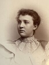 Philadelphia Pennsylvania Cabinet Photo Pauline Krans Pretty Young Woman 1890's picture