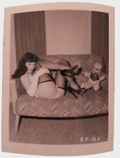 photo b&w 4inchx5inch BETTIE PAGE by IRVING KLAW BP-265 Original Negative Source picture