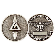 US Army Delta Force Silver Challenge Coin picture