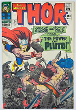 Thor #128 1966 6.0 FN 2nd Appear Pluto Early Hercules appearance Kirby Artwork picture