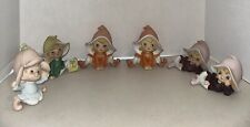 6 Vintage Homco Pixie Elves - Made In Taiwan  picture