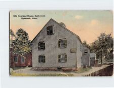 Postcard Old Howland House Plymouth Massachusetts USA picture