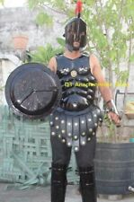 Stylish Jacket With Shield &Arm 300 Spartan Armor Helmet With Medieval King Gift picture
