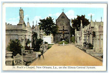 c1930's St. Roch's Chapel New Orleans Louisiana LA Illinois Central Postcard picture