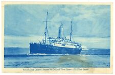 RMSP Ocean Cruising Steamer Arcadian, Passenger Ship Europe- America Postcard picture