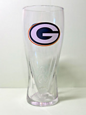Vintage Miller Lite *Green Bay Packers 16 Oz  Pint Beer Glass NFL Man Cave picture