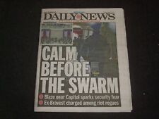 2021 JANUARY 19 NEW YORK DAILY NEWS NEWSPAPER - CALM BEFORE THE SWARM picture