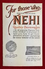 1920-30c **NEHI SODA BEVERAGE** BASEBALL-GLOVES-POCKET WATCH REDEMPTION CATALOG picture