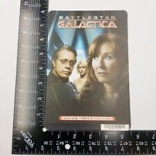 Battlestar Galactica S3ED5 BlockBuster Video Backer Card 5.5