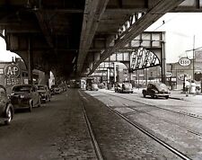 1948 PHILADELPHIA Market-Frankford El Photo  (192-W) picture