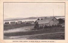 Postcard Historic Cabins 18 Miles St Stephen Canada picture
