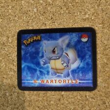 Pokemon Stadium Action 3DS 2000 Card Tazo #3/50 Squirtle Wartortle Blastoise picture
