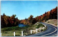 Postcard - Road and Autumn Scene picture