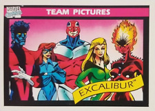 Excalibur 1990 Superheroes Marvel Impel Card #144 Mint/Mint+ picture