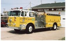Nags Head NC Engine 20 1980 Seagrave Pumper - 4x6 Fire Apparatus Photo picture