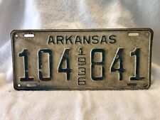 Vintage 1936 Arkansas License Plate picture