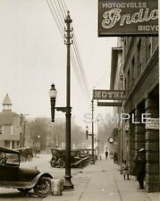 1925 RALEIGH North Carolina STREET SCENE  East Hargett Street 8.5X11 PHOTO picture