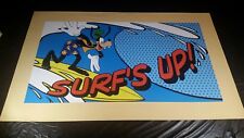 Walt Disney's GOOFY ALLSTAR SPORTS RESORT SURF'S UP poster 38x24 NEW : picture