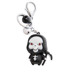 Ghost Keychain With Light With Sound And LED Light Halloween Reaper Keychain picture