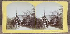 Casino Central Park, NY 1890s Kilburn Brothers Stereoview #1725 picture