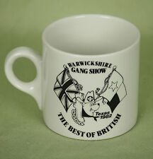 Vintage Warwickshire Gang Show Coffee Cup Mug Texas 1982 Best of British 8 Oz picture