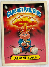 1985 Topps Garbage Pail Kids OS1 1st Series ADAM BOMB Matte Card 8a Checklist picture
