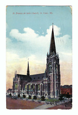 St. Francis de Sales Church, St. Louis Missouri Vintage Postcard picture